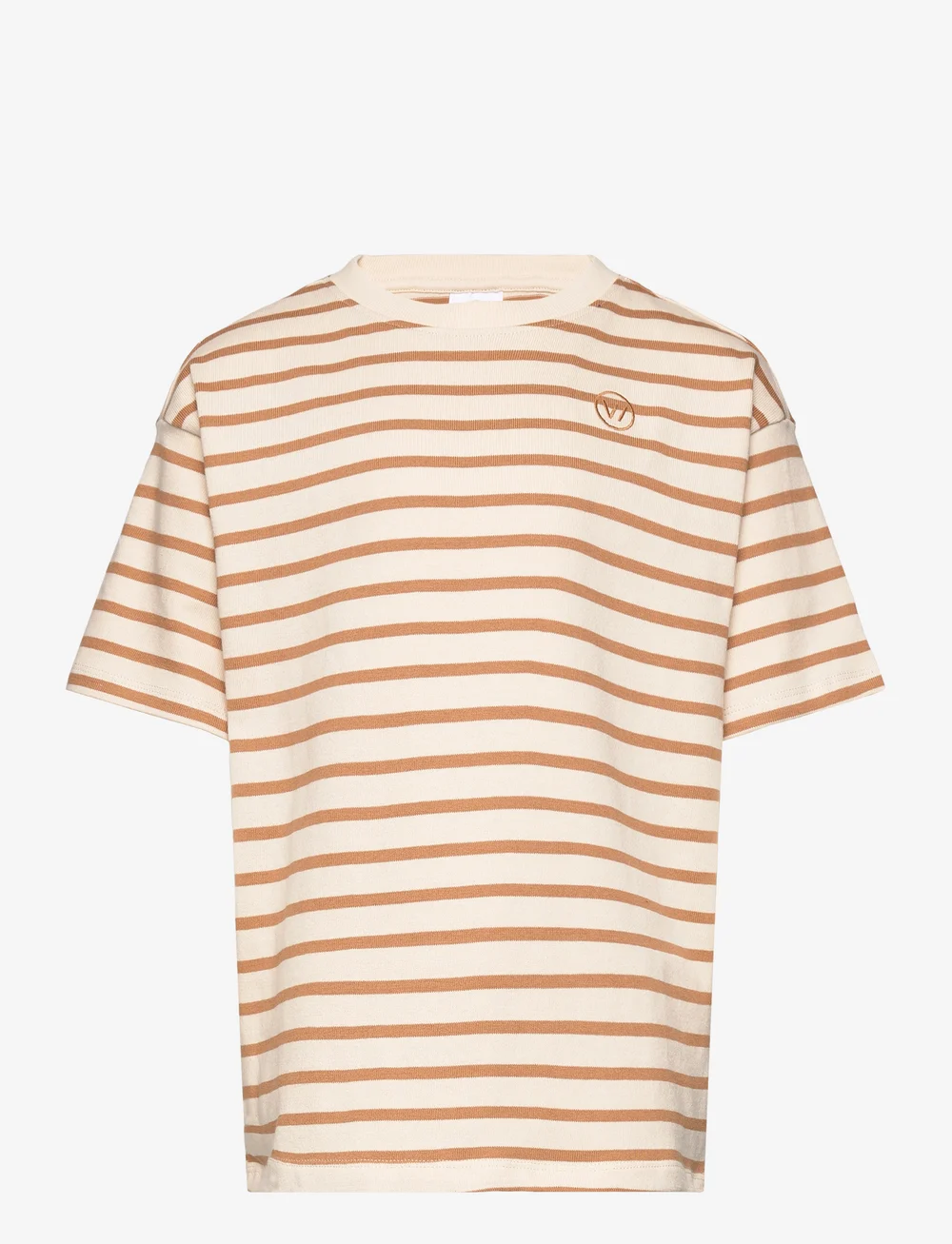 The New - TNNero OS S_S Tee - kurzärmelige - indian tan striped - 0