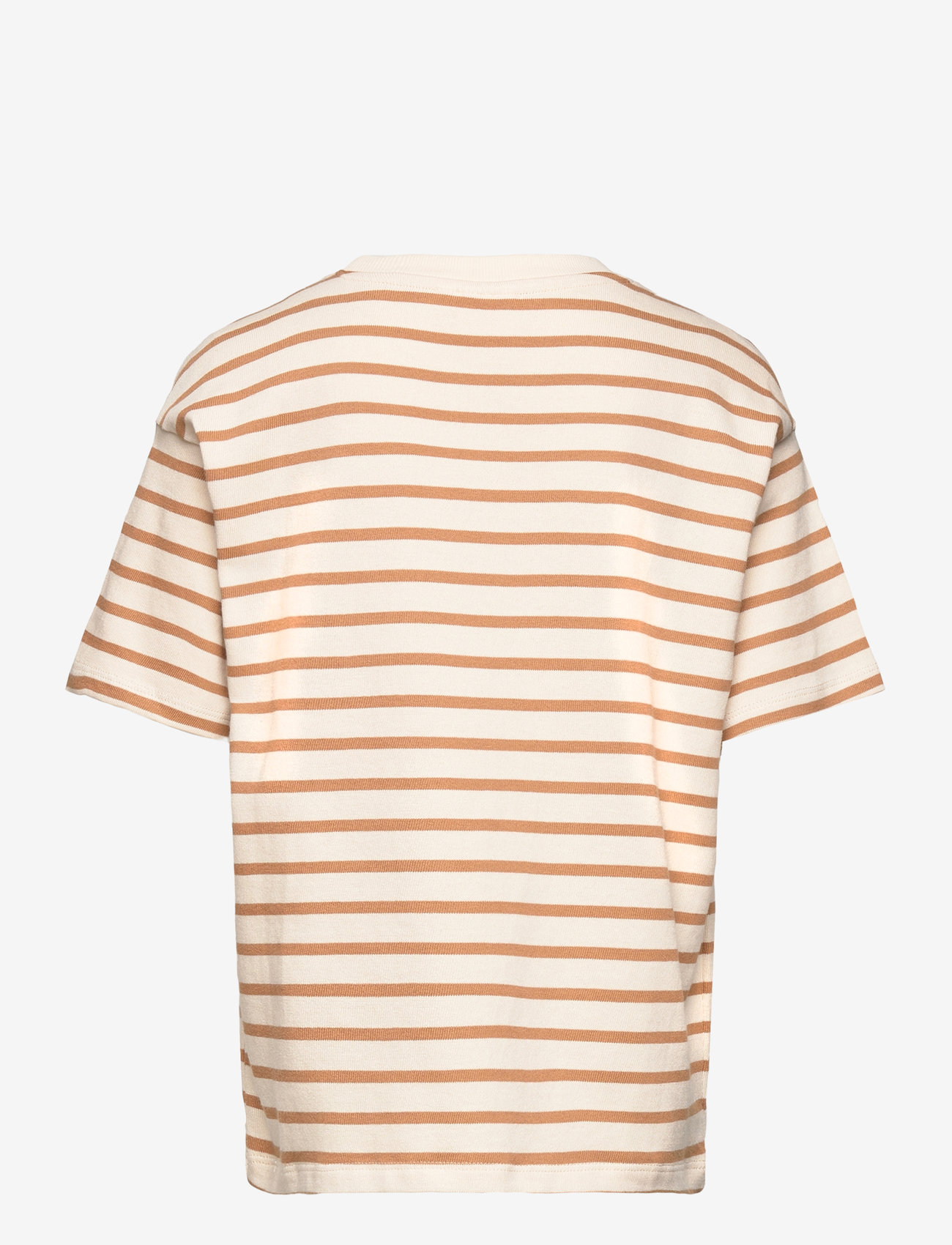 The New - TNNero OS S_S Tee - indian tan striped - 1