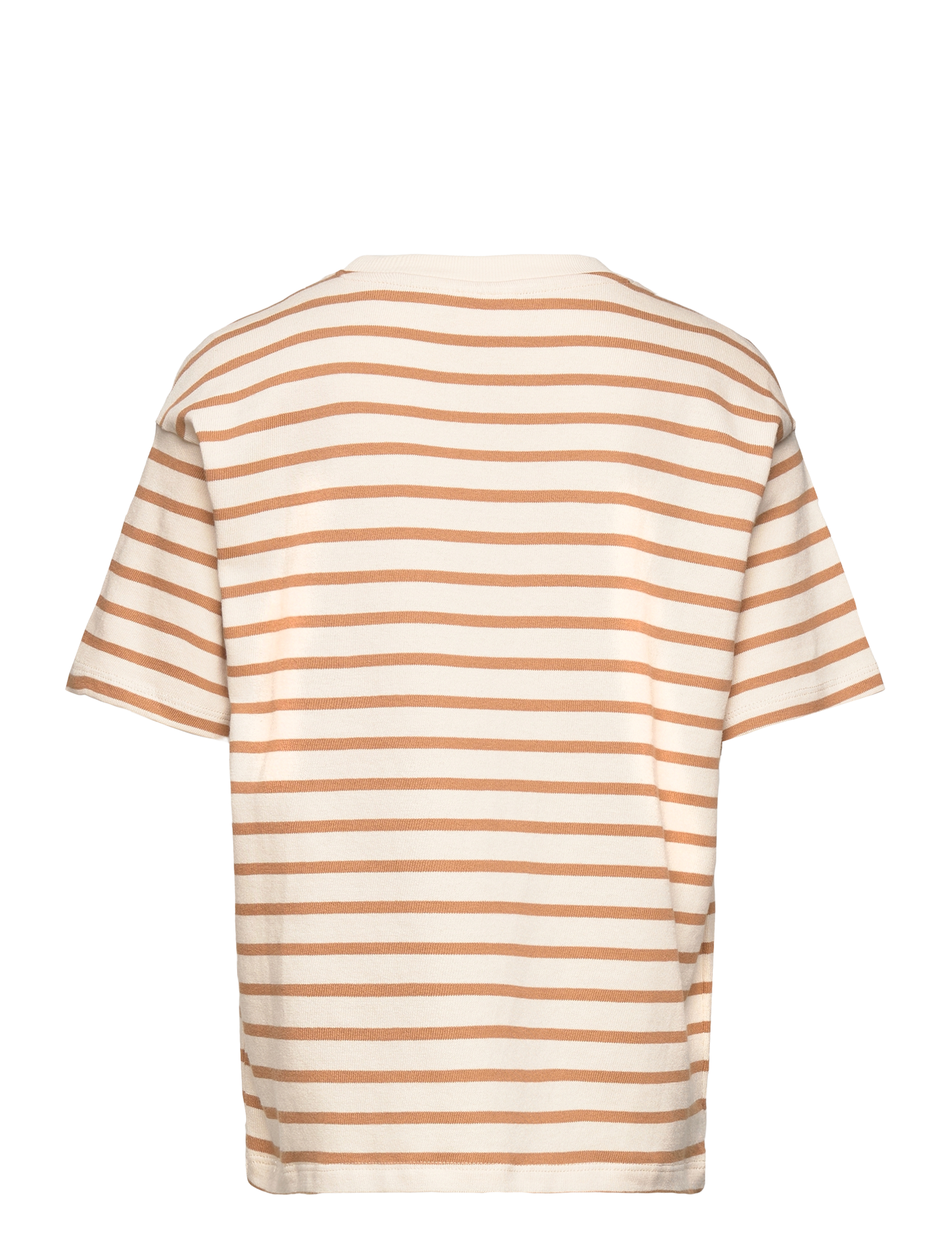 The New - TNNero OS S_S Tee - indian tan striped - 1