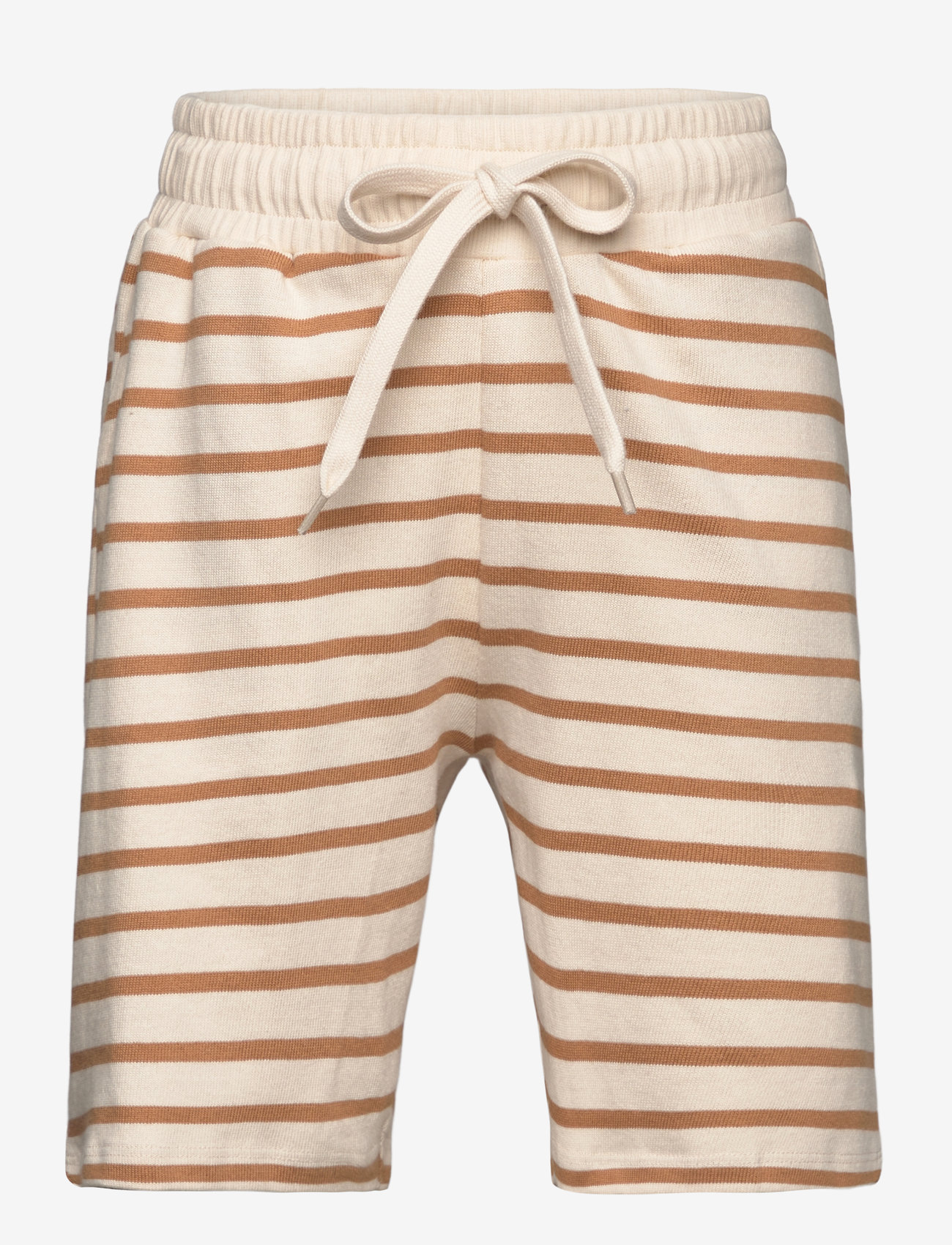 The New - TNNero Shorts - sweatshorts - indian tan striped - 1