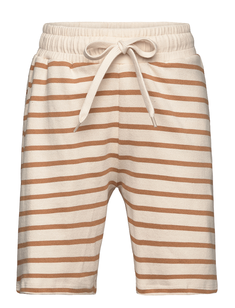 The New - TNNero Shorts - sweat shorts - indian tan striped - 1
