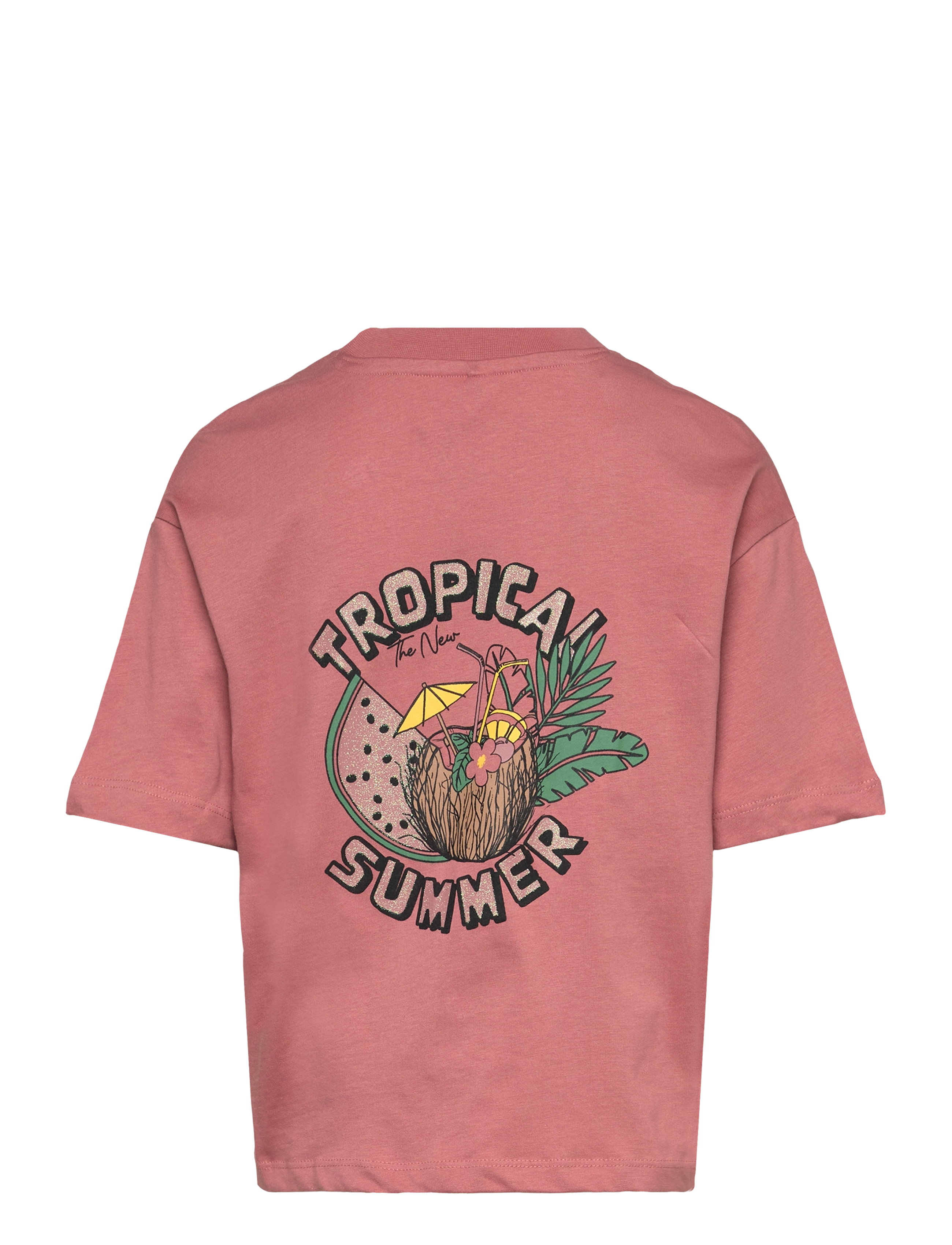 The New - TNOleen OS S_S Tee - old rose - 1