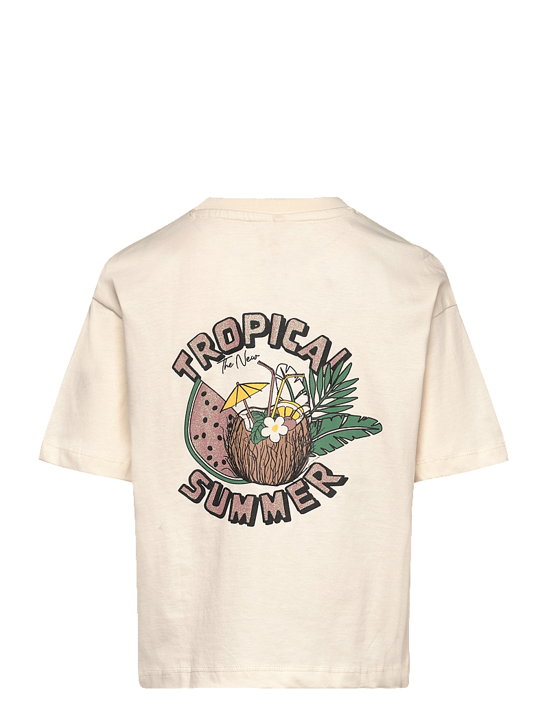 The New - TNOleen OS S_S Tee - lühikeste varrukatega t-särgid - white swan - 2