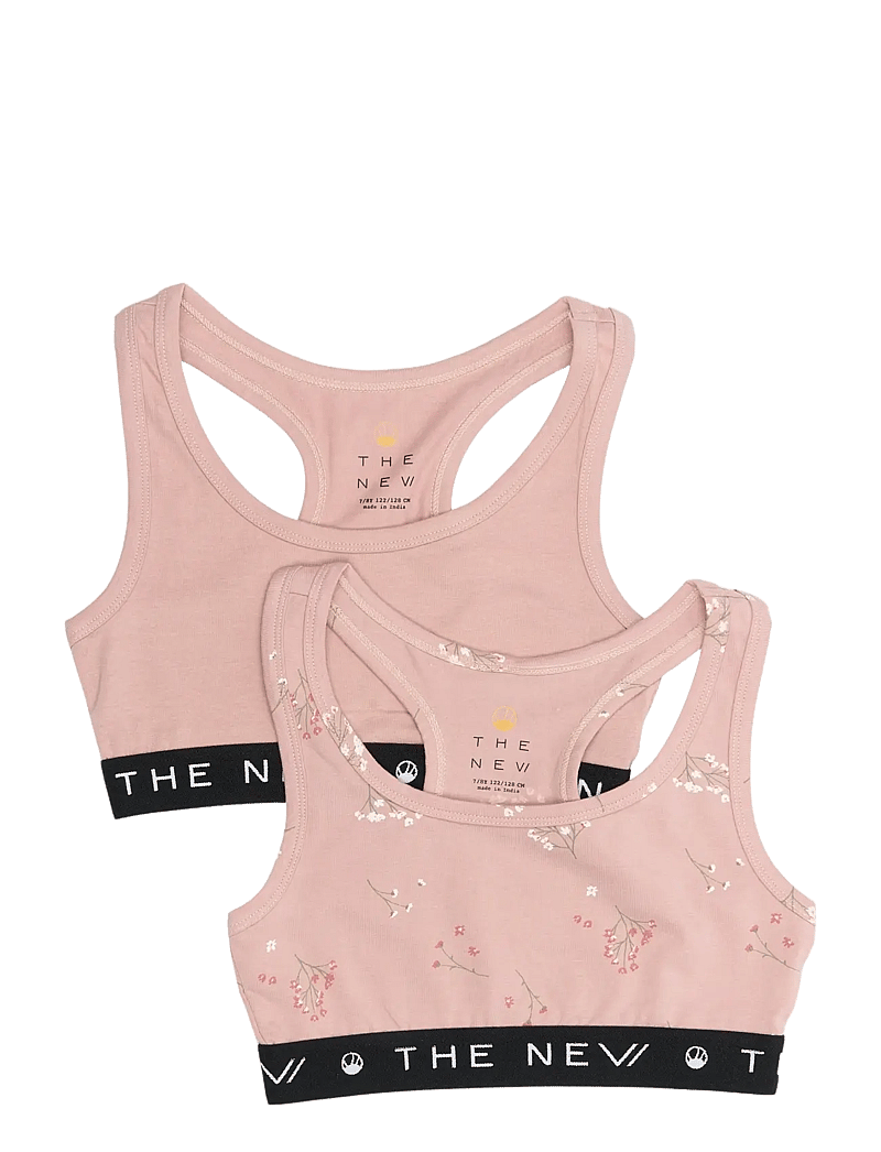 The New - TNTHE NEW Top 2-Pack - alussärgid - adobe rose - 0