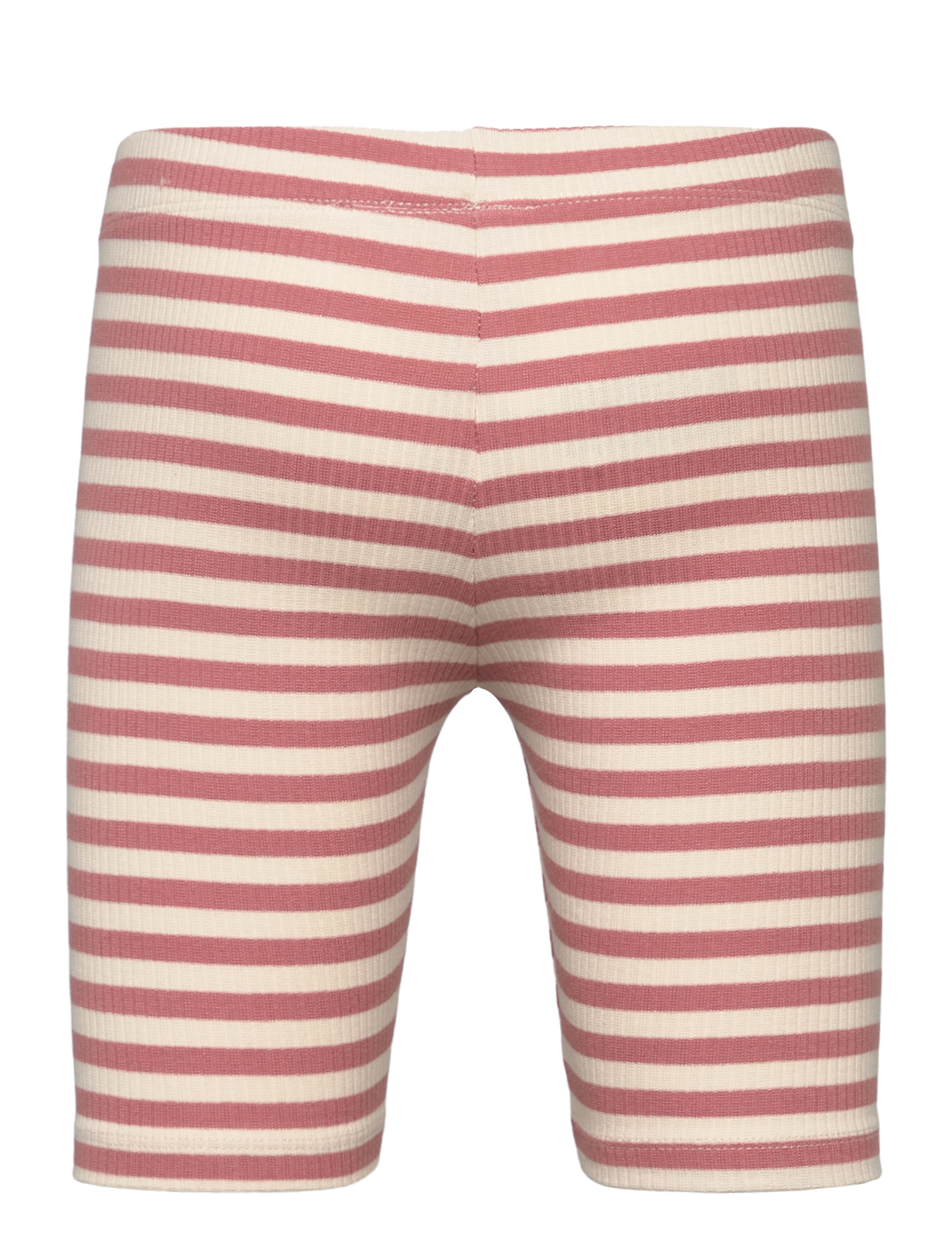 The New - TNMoore Tight Rib Shorts - old rose striped - 1