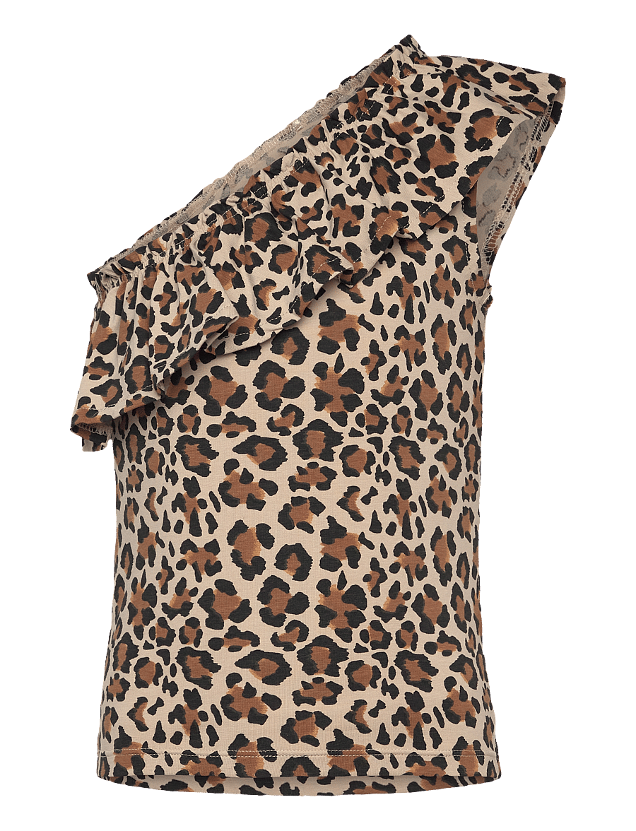 The New - TNOrella S_L Top - Õlapaeltega topid - feather gray aop - 0