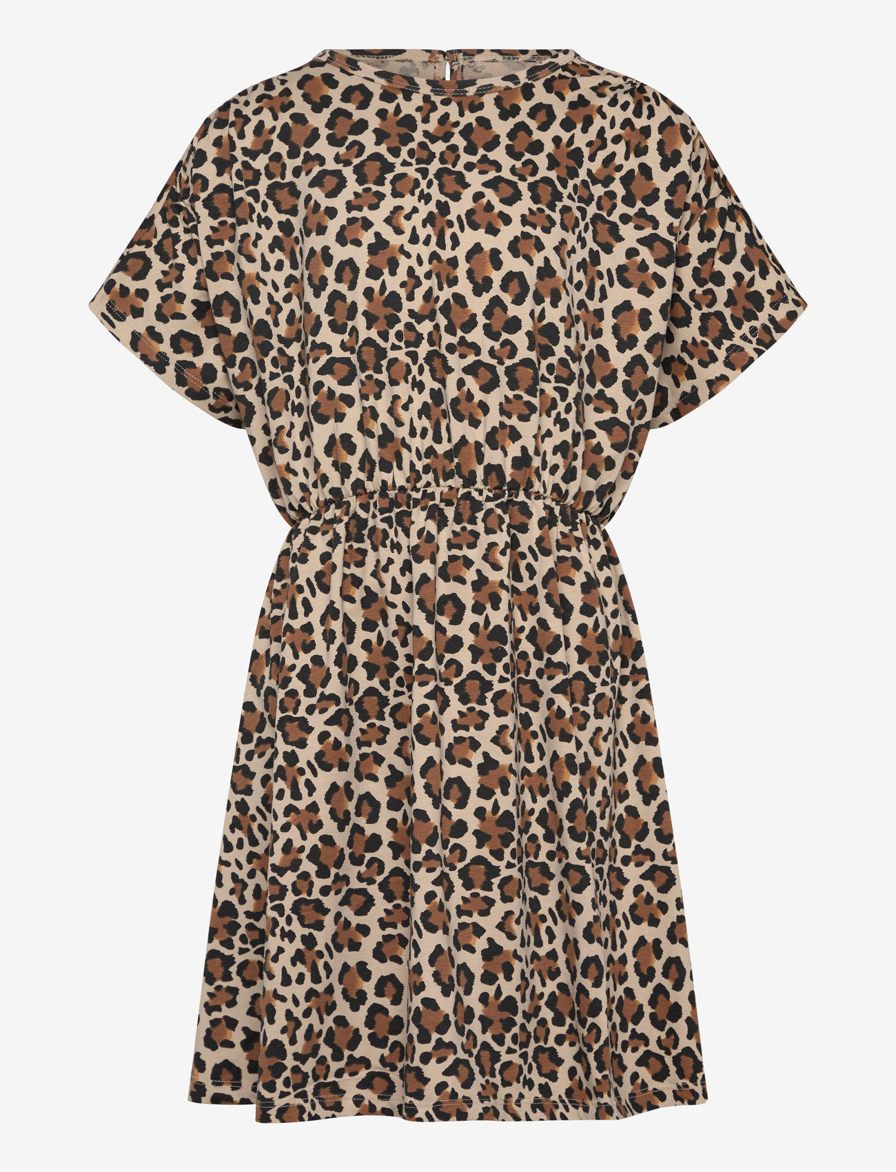 The New - TNOrella S_S Dress - short-sleeved casual dresses - feather gray aop - 1