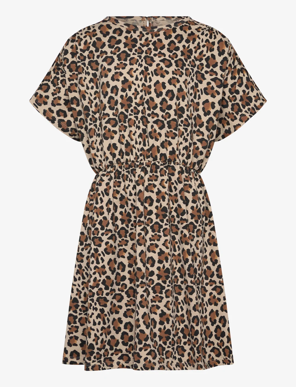 The New - TNOrella S_S Dress - short-sleeved casual dresses - feather gray aop - 1