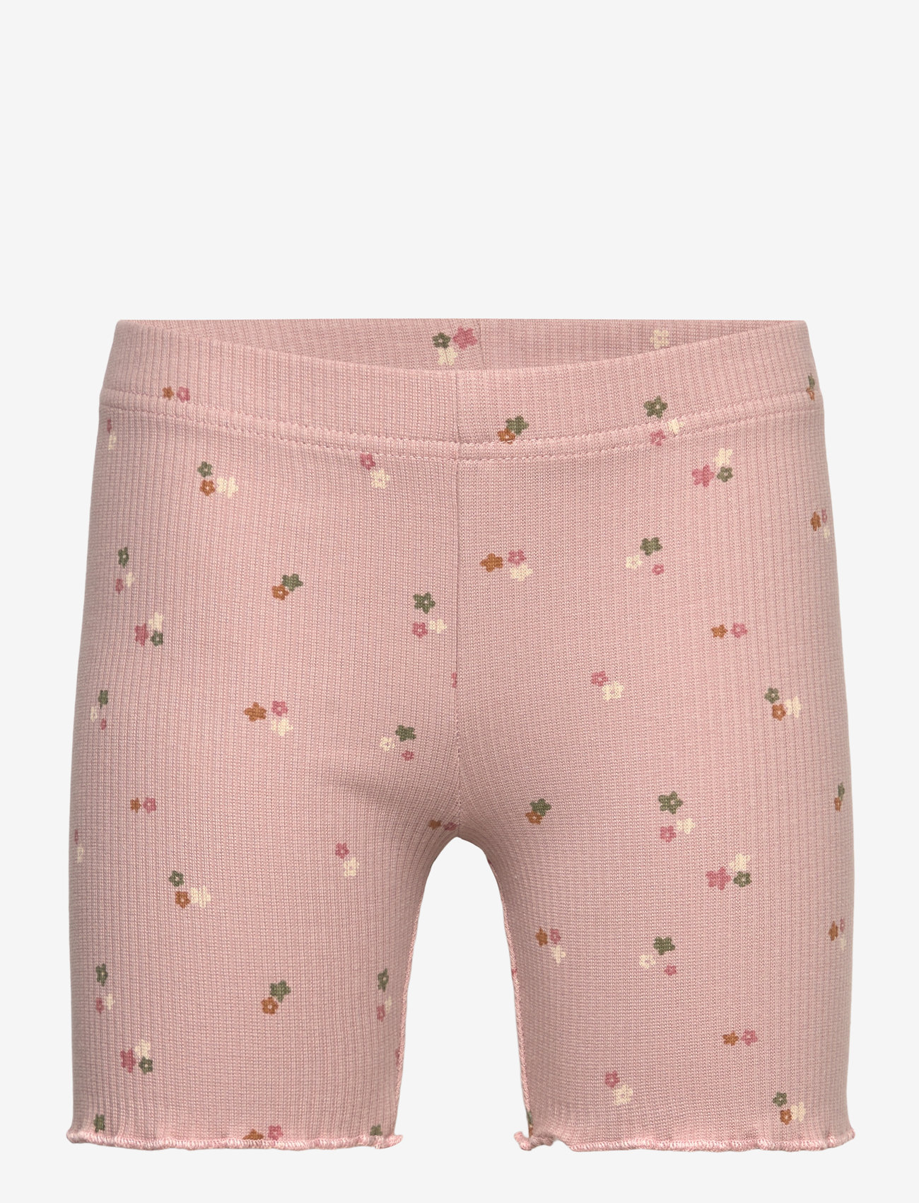 The New - TNOreta Tight Rib Shorts - ratturipüksid - adobe rose aop - 0