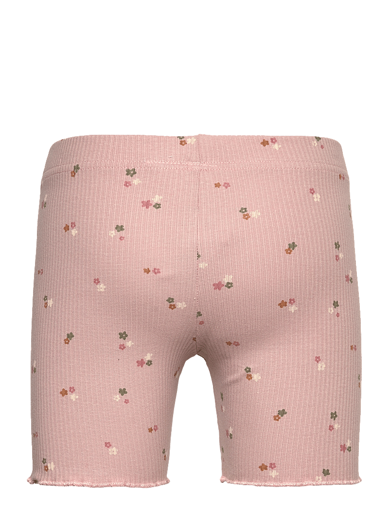 The New - TNOreta Tight Rib Shorts - ratturipüksid - adobe rose aop - 1