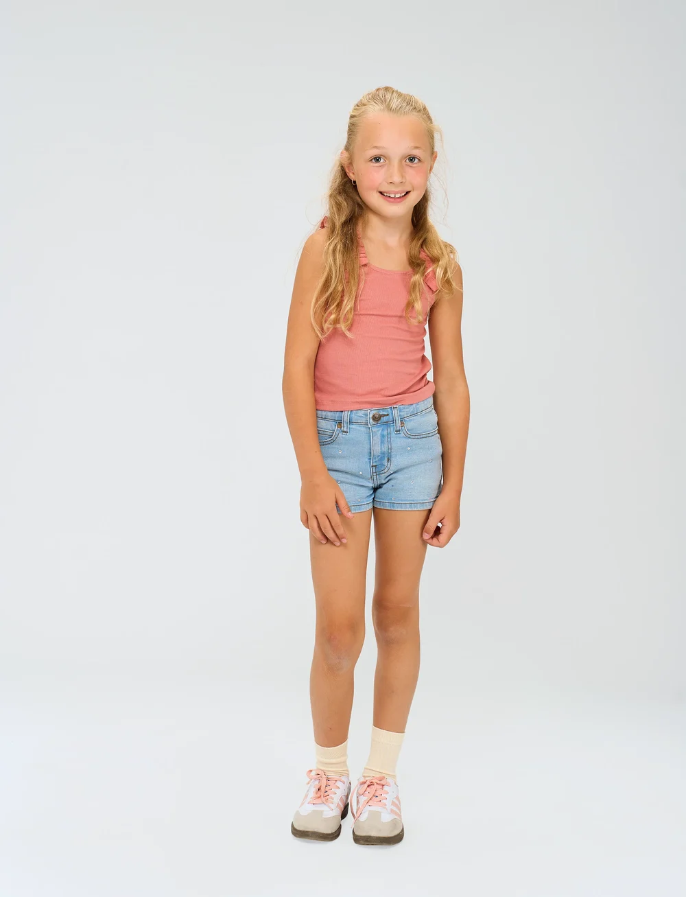 The New - TNOda Denim Shorts - denim shorts - light blue denim - 0