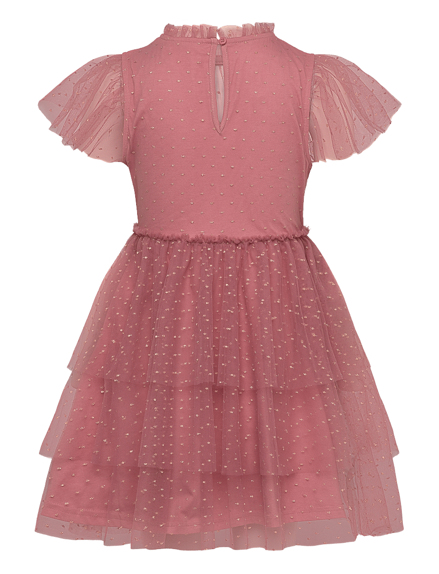 The New - TNNarice S_S Dress - old rose - 1