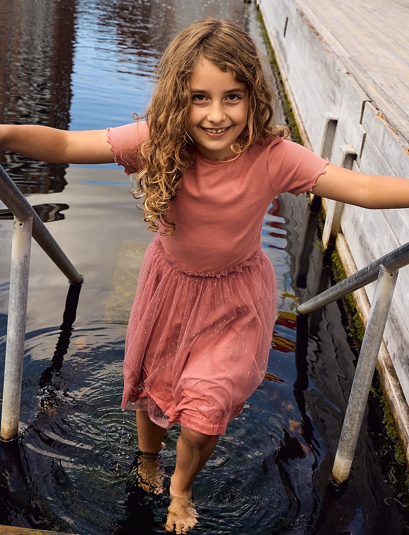 The New - TNNarice Skirt - tüllseelik - old rose - 4