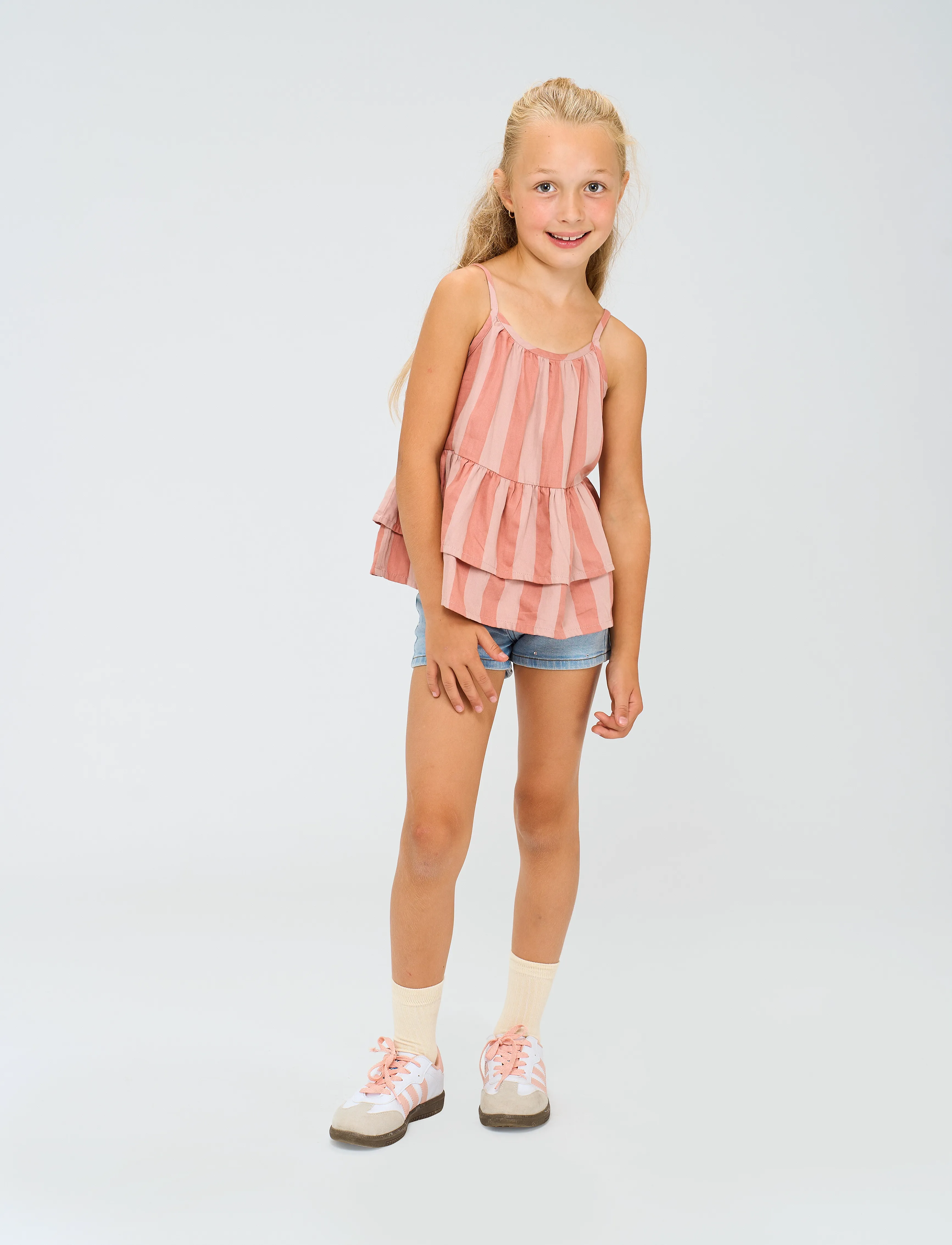 The New - TNOfelia S_L Top - old rose striped - 3