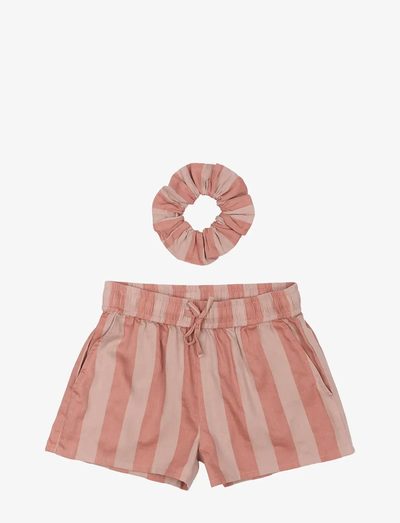 The New - TNOfelia Shorts - lühikesed vabaajapüksid - old rose striped - 0
