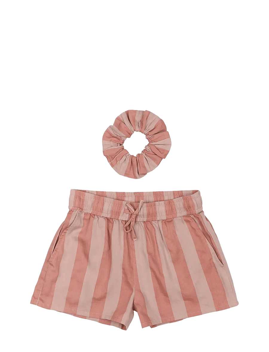 The New - TNOfelia Shorts - old rose striped - 0