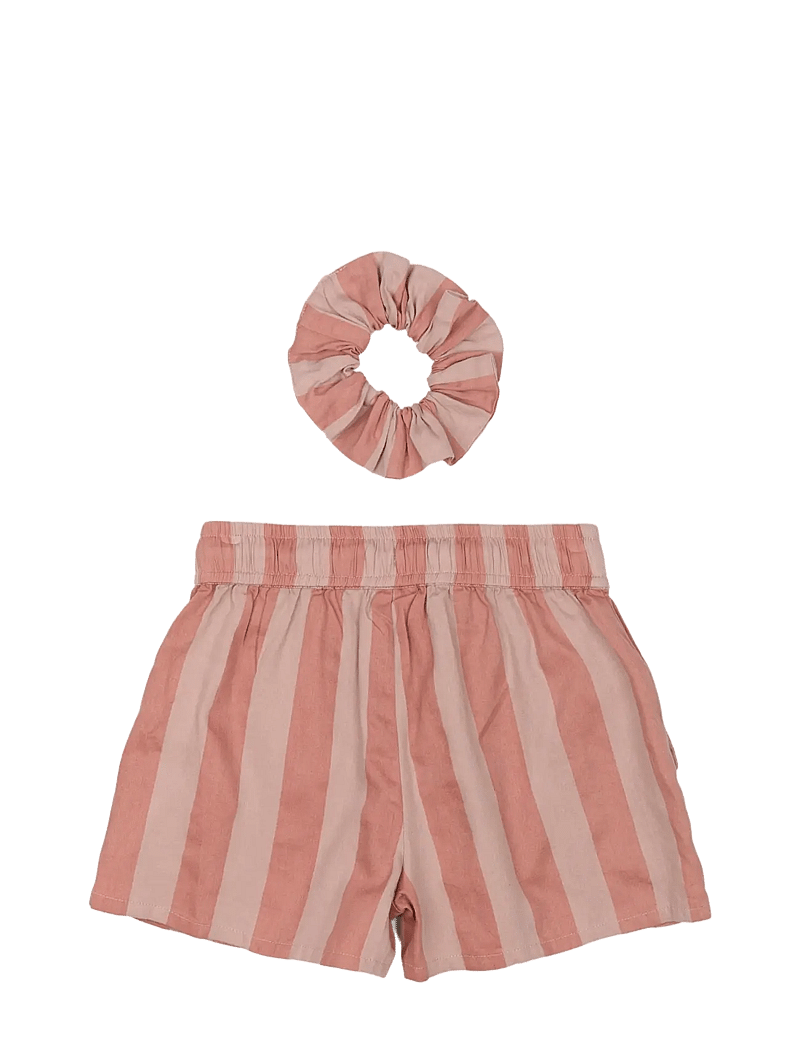 The New - TNOfelia Shorts - lühikesed vabaajapüksid - old rose striped - 1