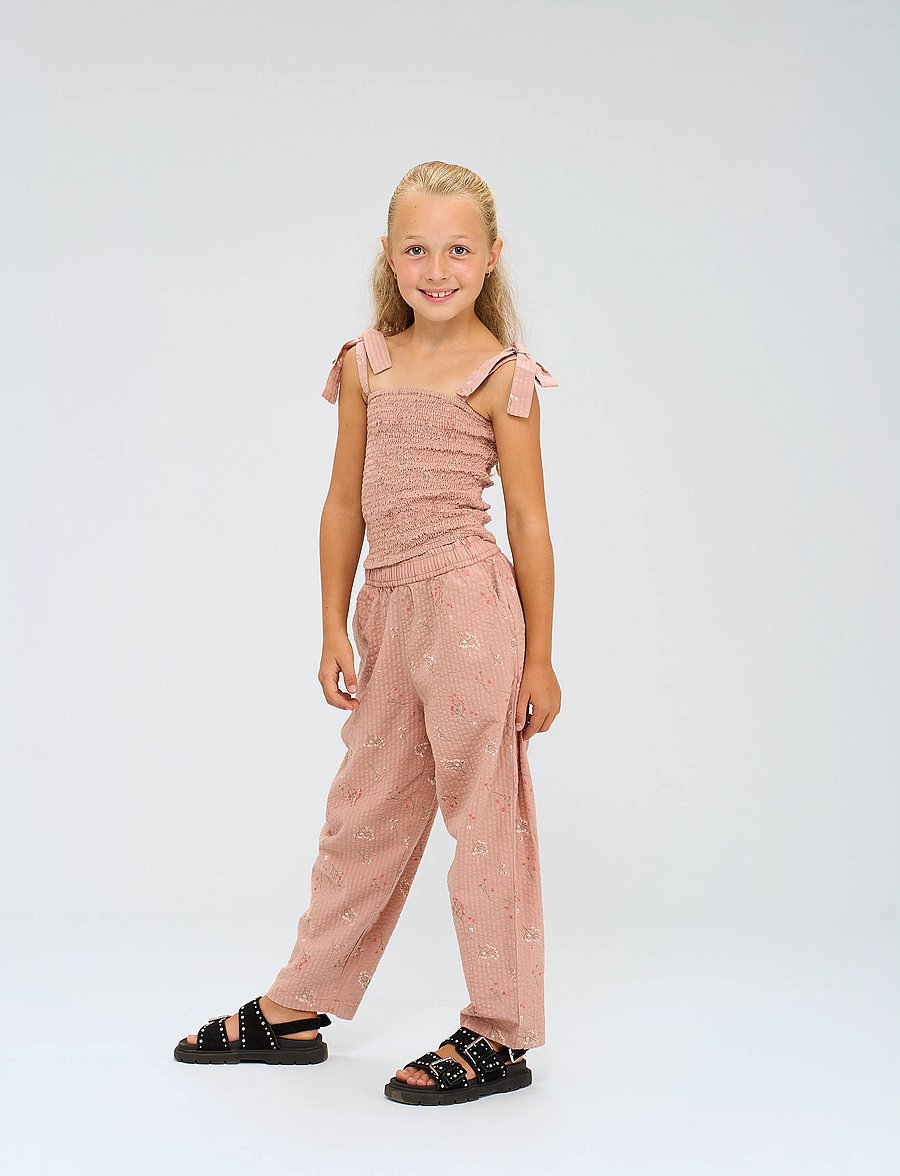 The New - TNOlinam S_L Smock Top - blússur og kyrtlar - adobe rose aop - 2