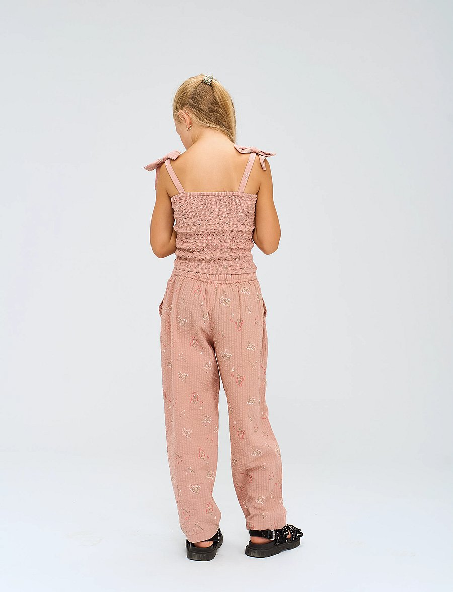 The New - TNOlinam S_L Smock Top - blússur og kyrtlar - adobe rose aop - 3