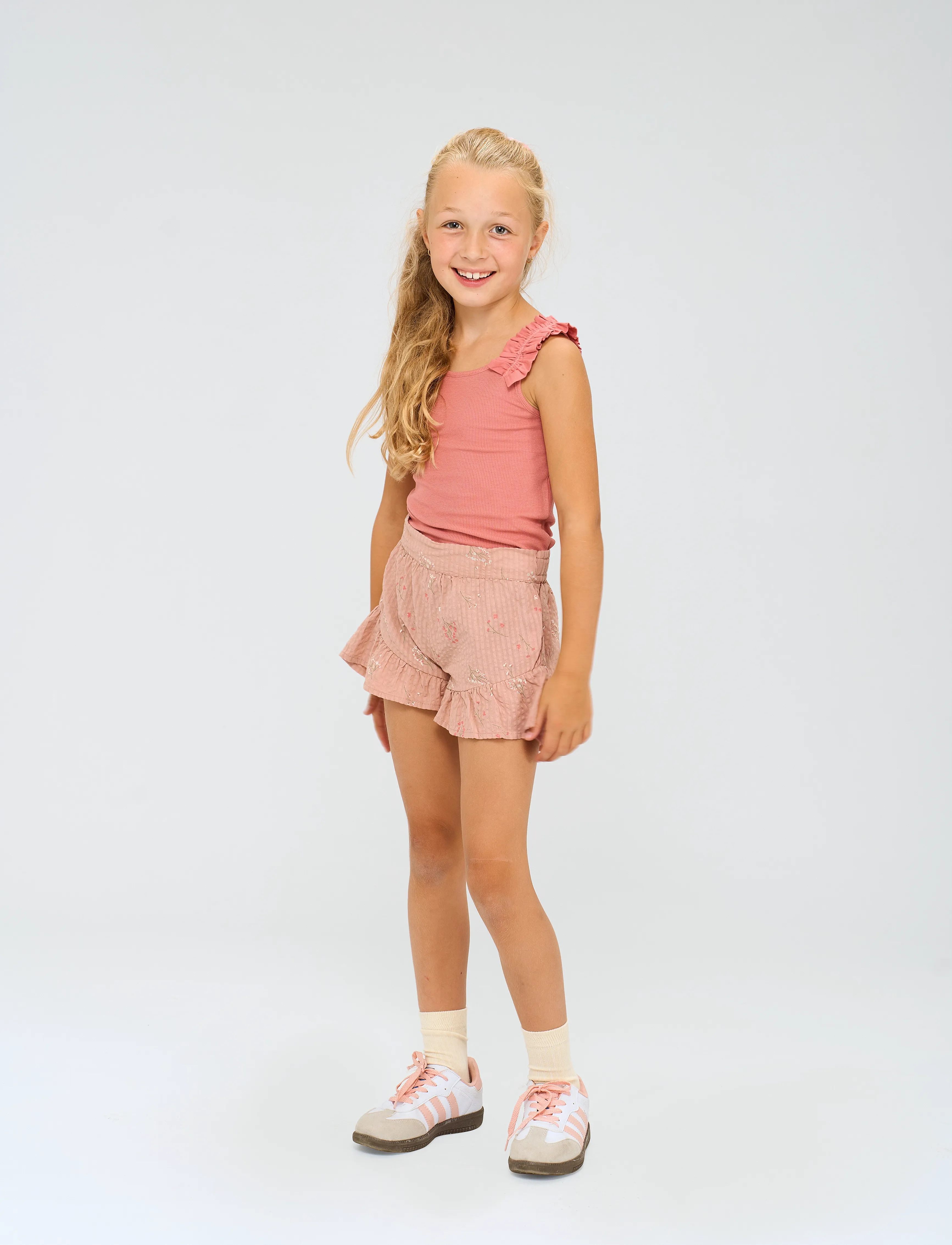 The New - TNOlinam Shorts - casual korte broeken - adobe rose aop - 3