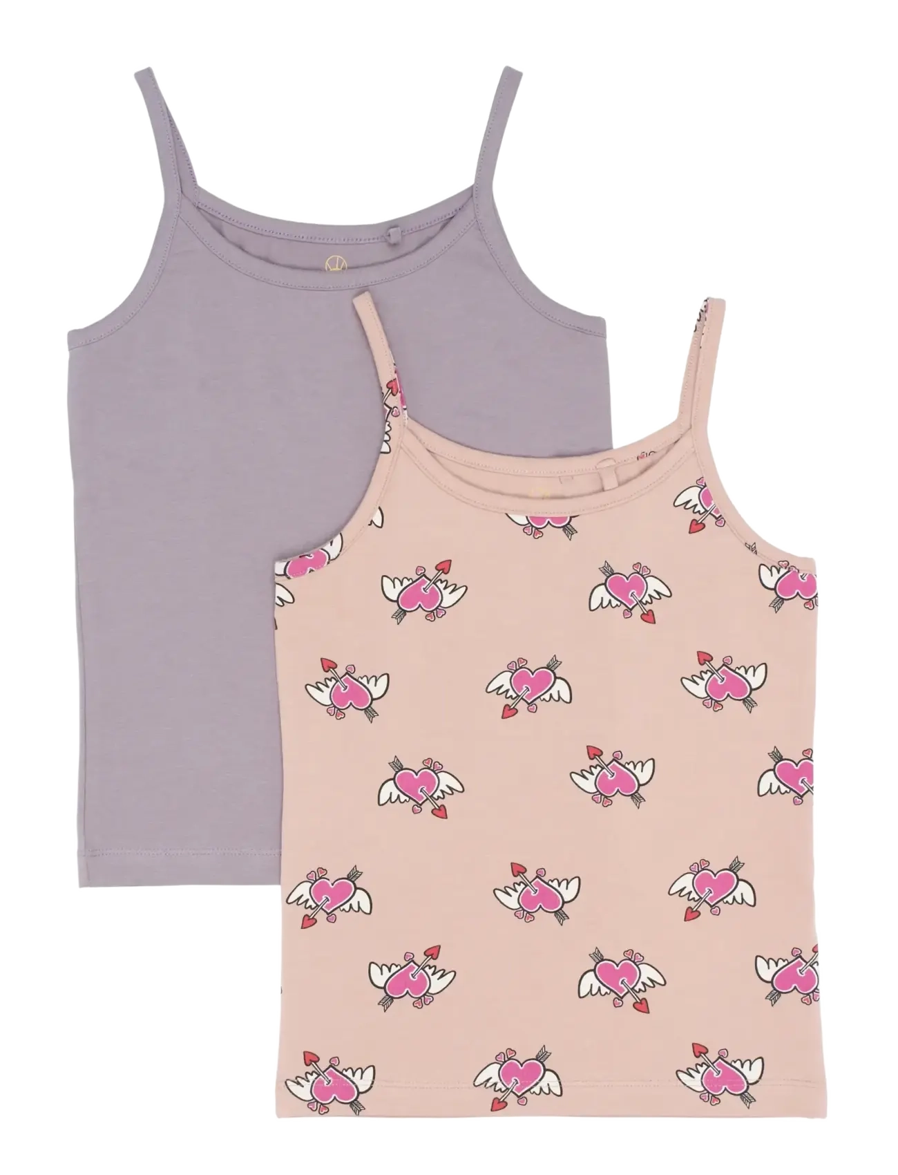 THE NEW Tnthe New Strap Oberteil 2-Pack Patterned - 110/116 - Kinder