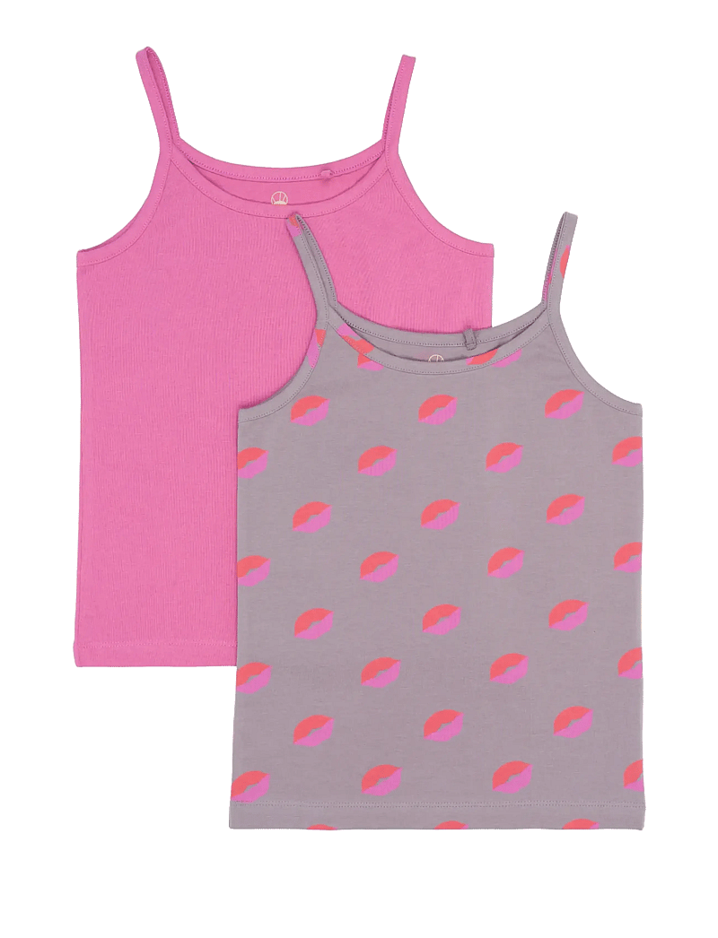 The New - TNTHE NEW Strap Top 2-Pack - westen - ibis rose - 0