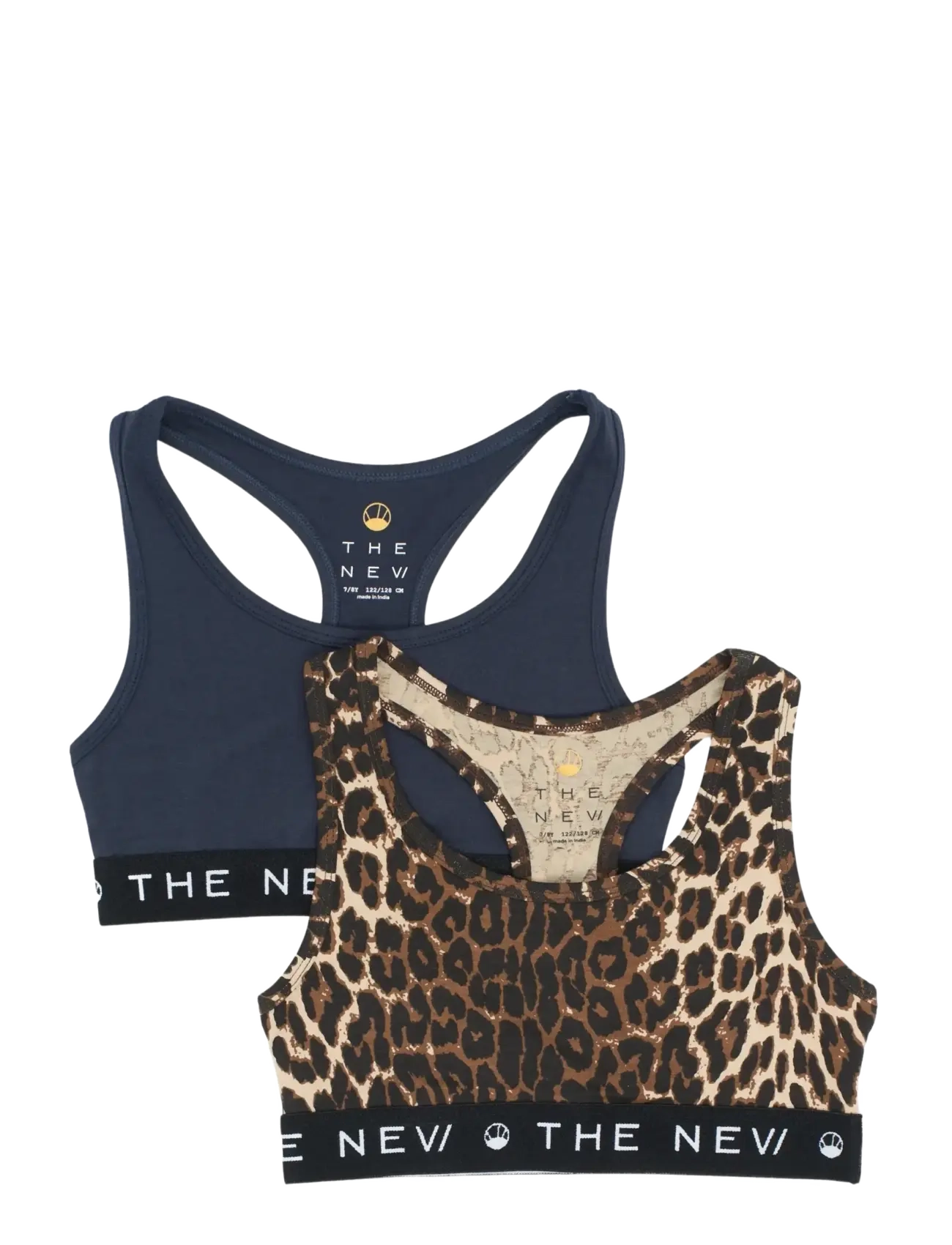 The New Tnthe New Top 2-Pack, 98/104, Navy, Undertøj > Toppe, Børn