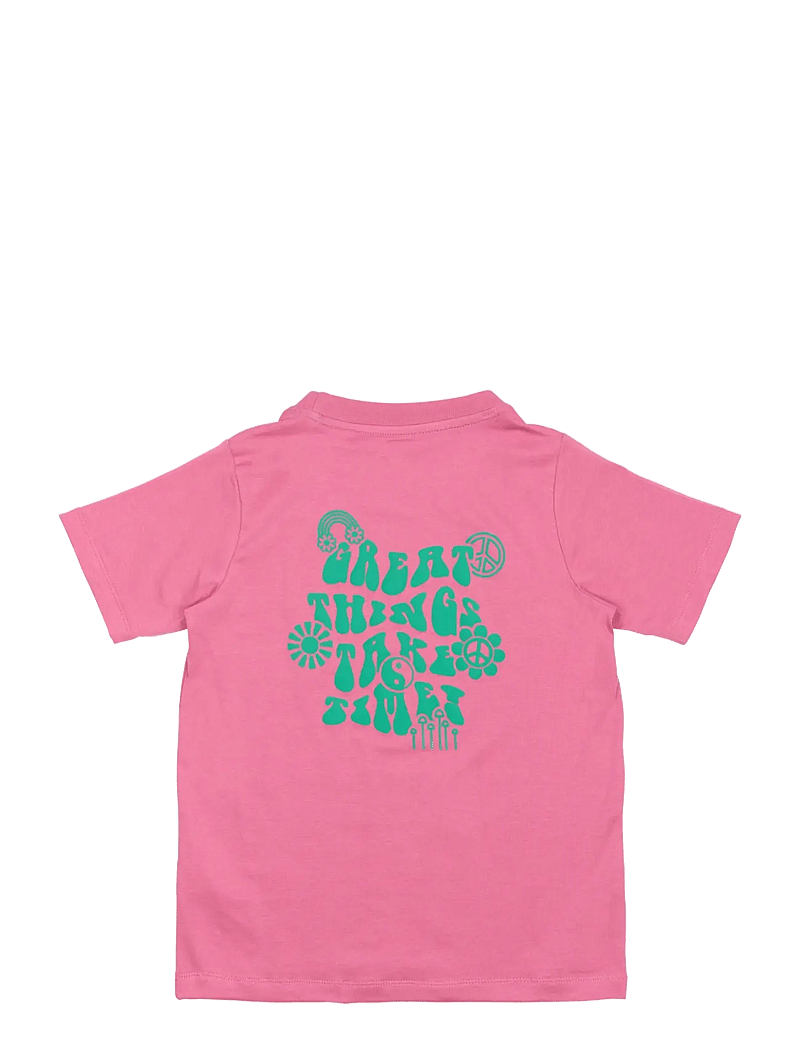 The New - TNPrudie S_S Tee - ibis rose - 1