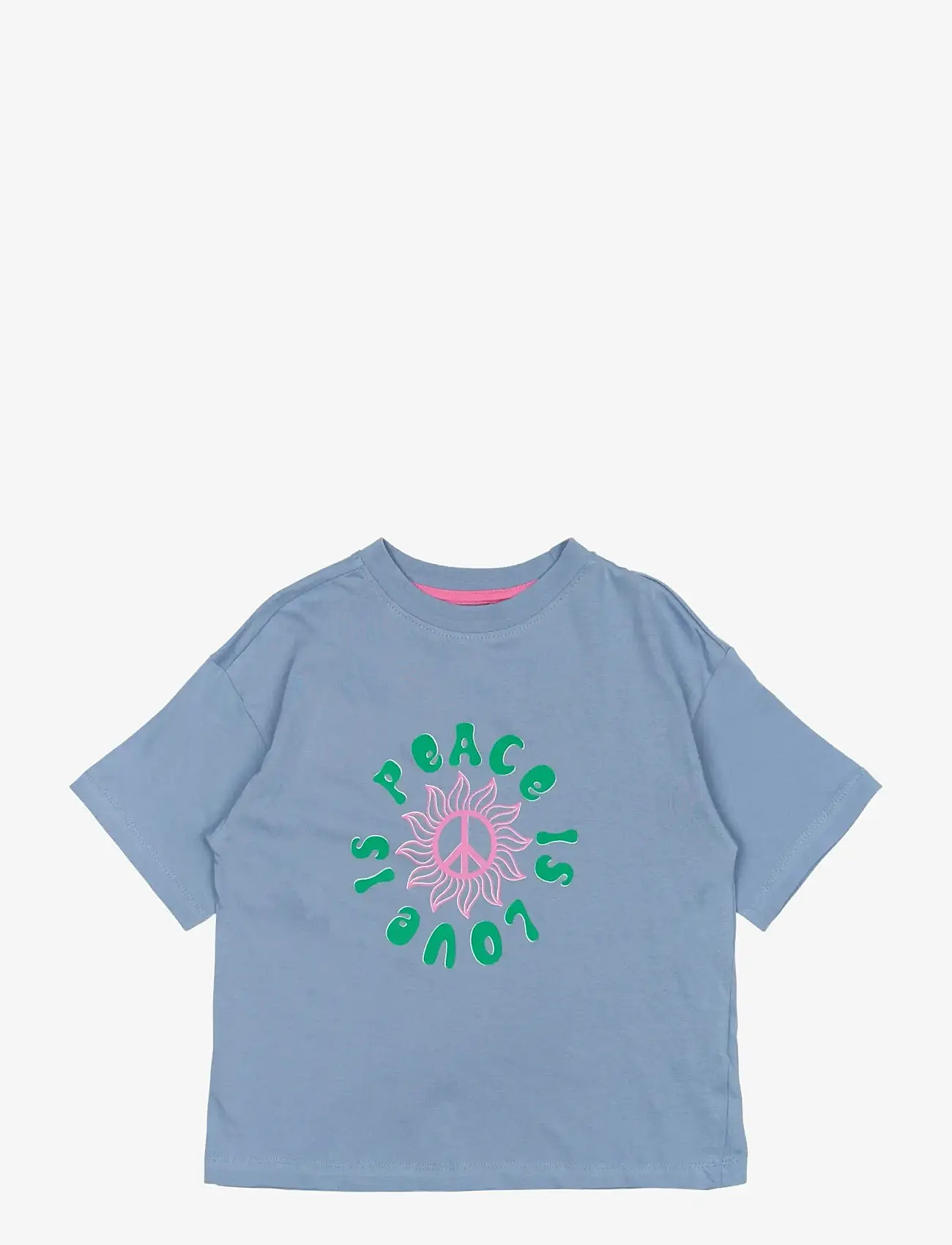 The New - TNPaulette OS S_S Tee - kortærmede t-shirts - tempest - 1