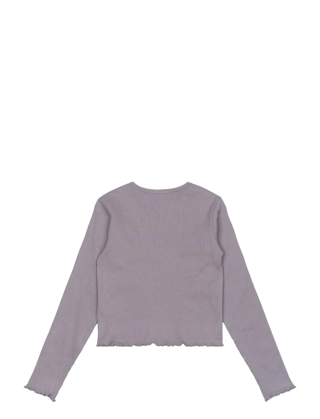 The New - TNPerrin Short L_S Rib Tee - pikkade varrukatega t-särgid - gray ridge - 1
