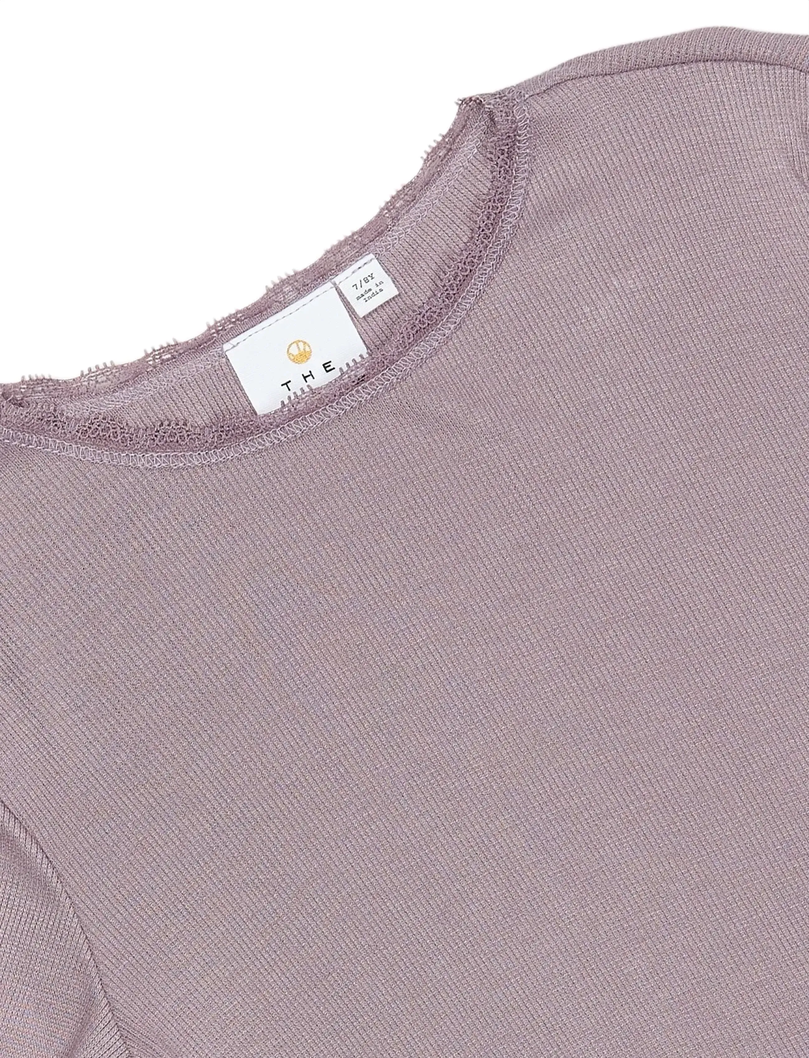 The New - TNLotus L_S Rib Tee - gray ridge - 2
