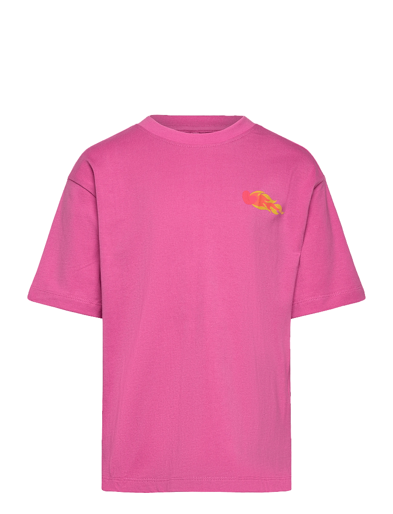 The New - TNPia OS S_S TEE - lühikeste varrukatega t-särgid - ibis rose - 1