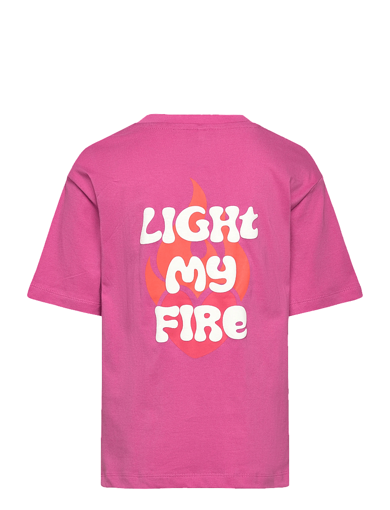 The New - TNPia OS S_S TEE - lühikeste varrukatega t-särgid - ibis rose - 2