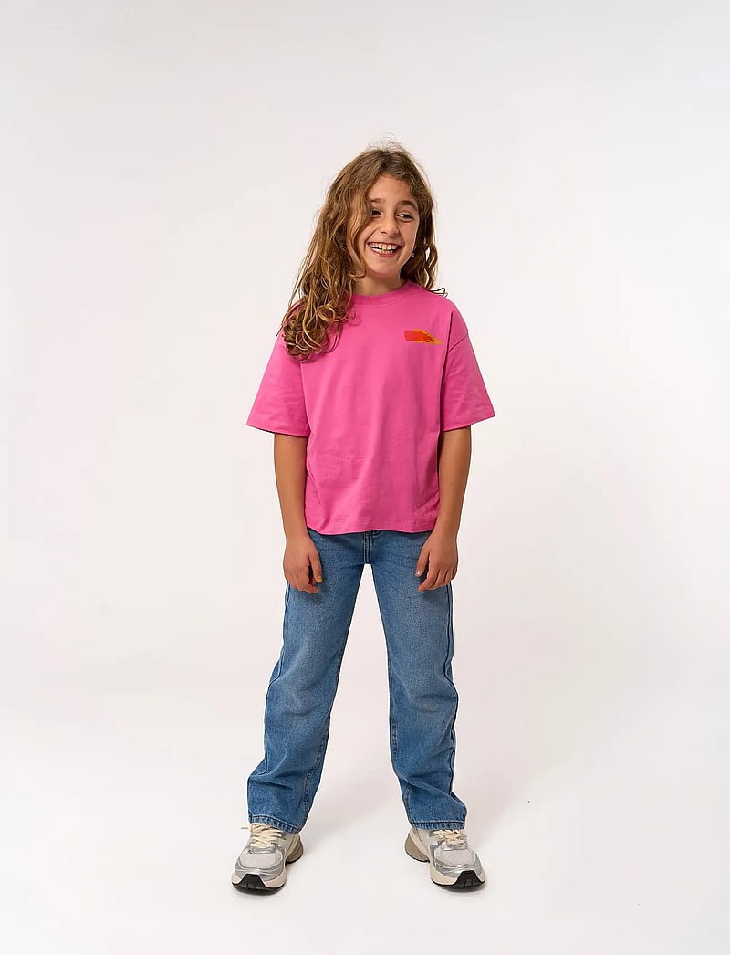 The New - TNPia OS S_S TEE - lühikeste varrukatega t-särgid - ibis rose - 0