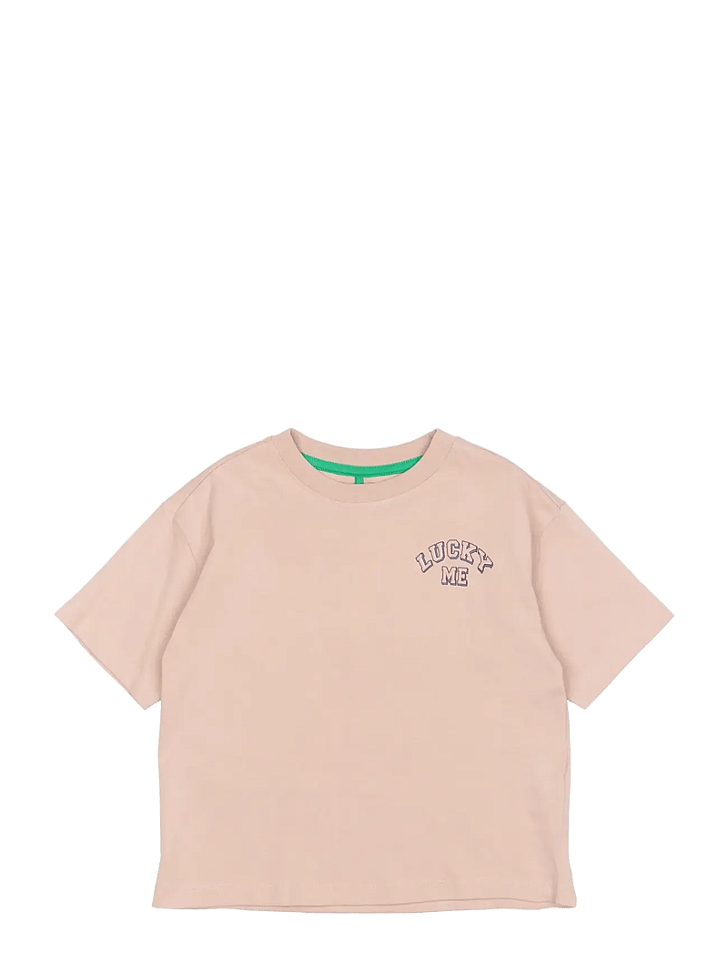 The New - TNPaula OS S_S Tee - kortärmade t-shirts - adobe rose - 1