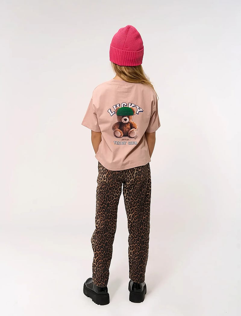 The New - TNPaula OS S_S Tee - kortärmade t-shirts - adobe rose - 3