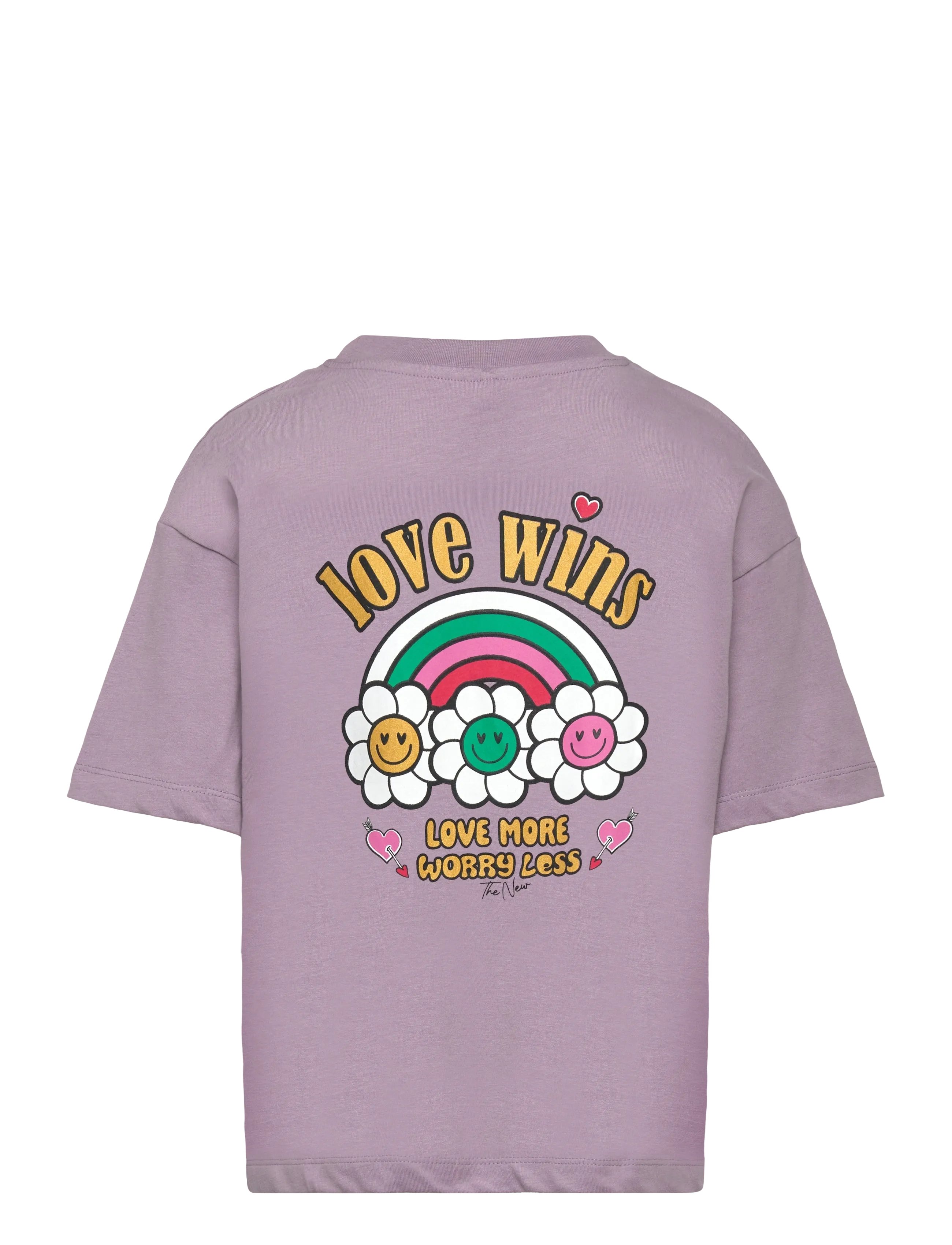 The New - TNPetra OS S_S Tee - kortärmade t-shirts - gray ridge - 2