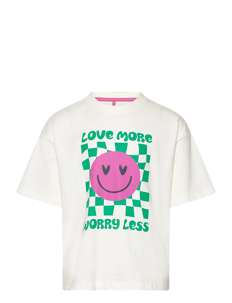 The New - TNPraise OS S_S Tee - lühikeste varrukatega t-särgid - cloud dancer - 0