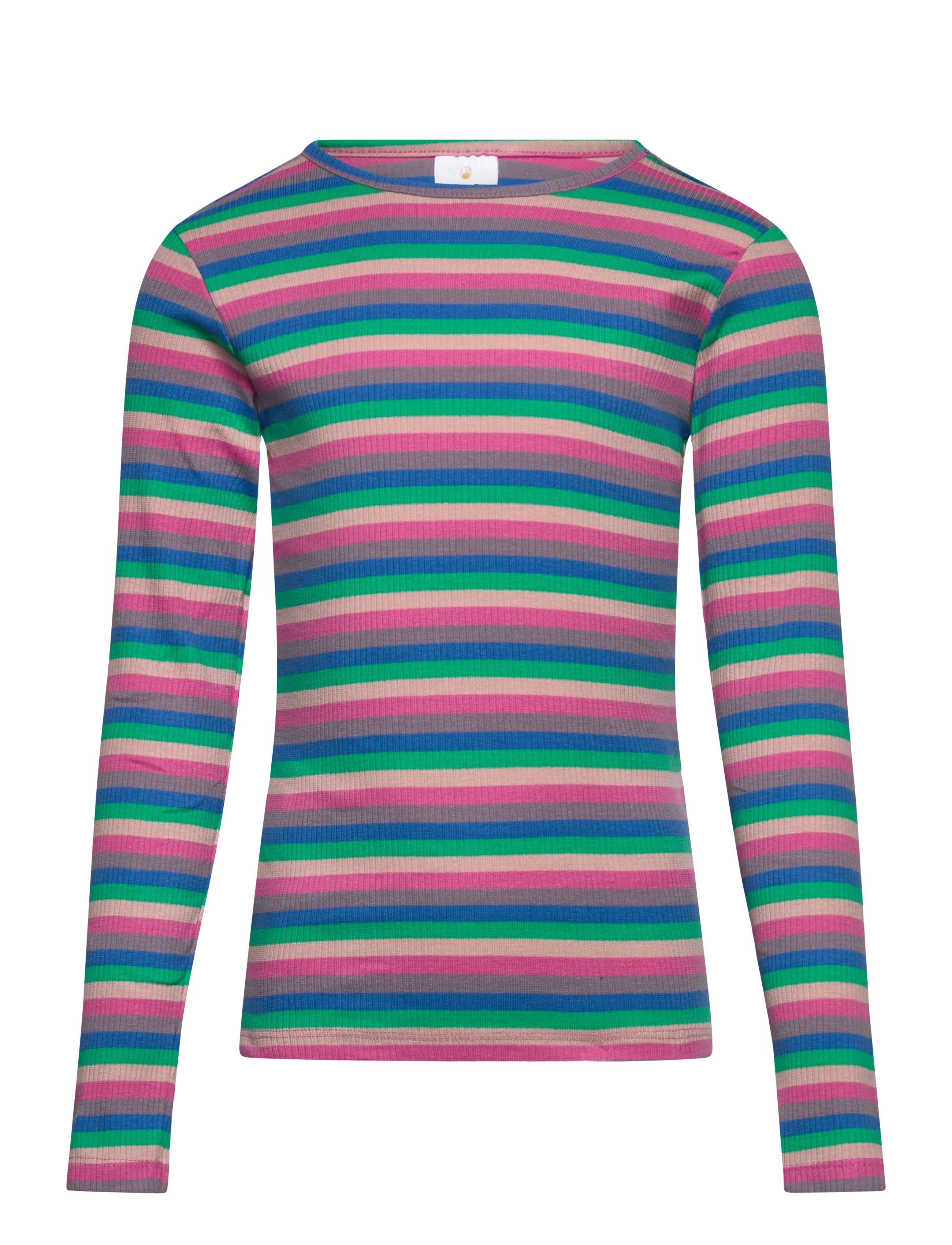 The New - TNPiper L_S Rib Tee - multi striped - 1