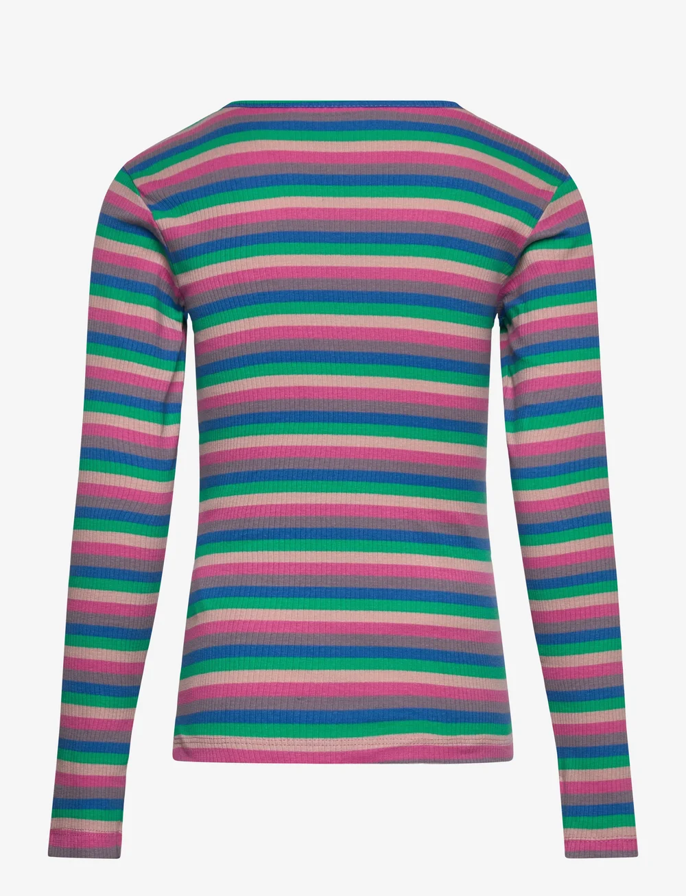 The New - TNPiper L_S Rib Tee - långärmade t-shirts - multi striped - 2