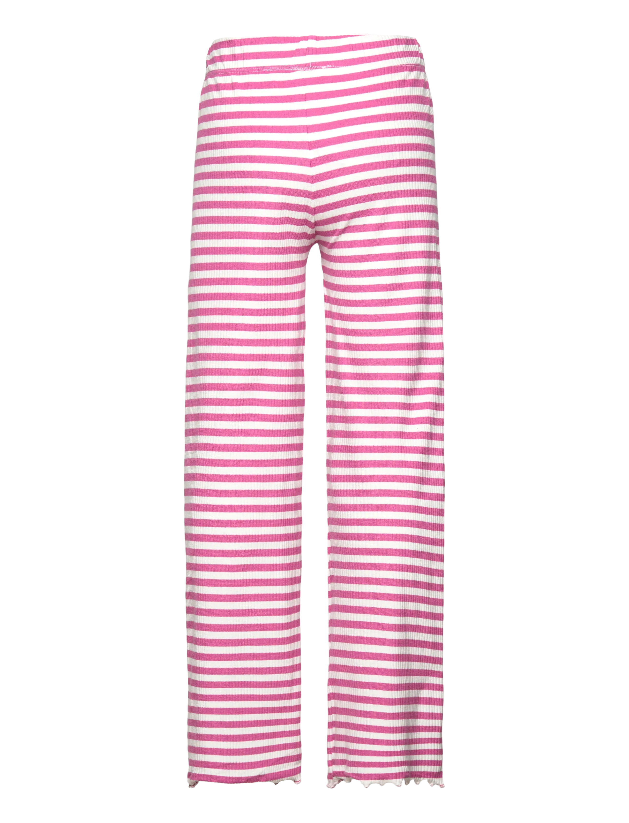 The New - TNMoore Wide Rib Pants - bukser - ibis rose striped - 1
