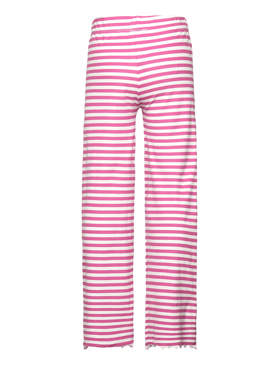 The New - TNMoore Wide Rib Pants - bukser - ibis rose striped - 1