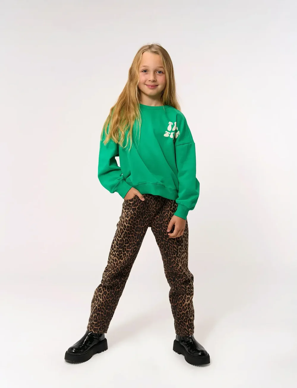 The New - TNPhyliss OS Sweatshirt - sweatshirts - simply green - 0