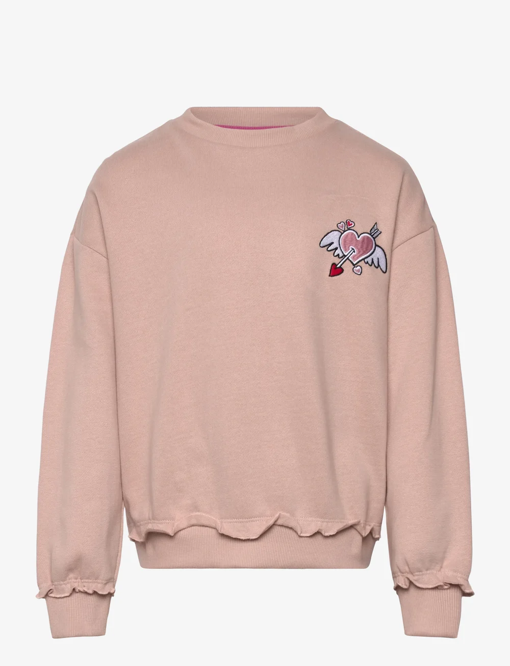 The New - TNPrimrose OS Sweatshirt - dressipluusid - adobe rose - 1