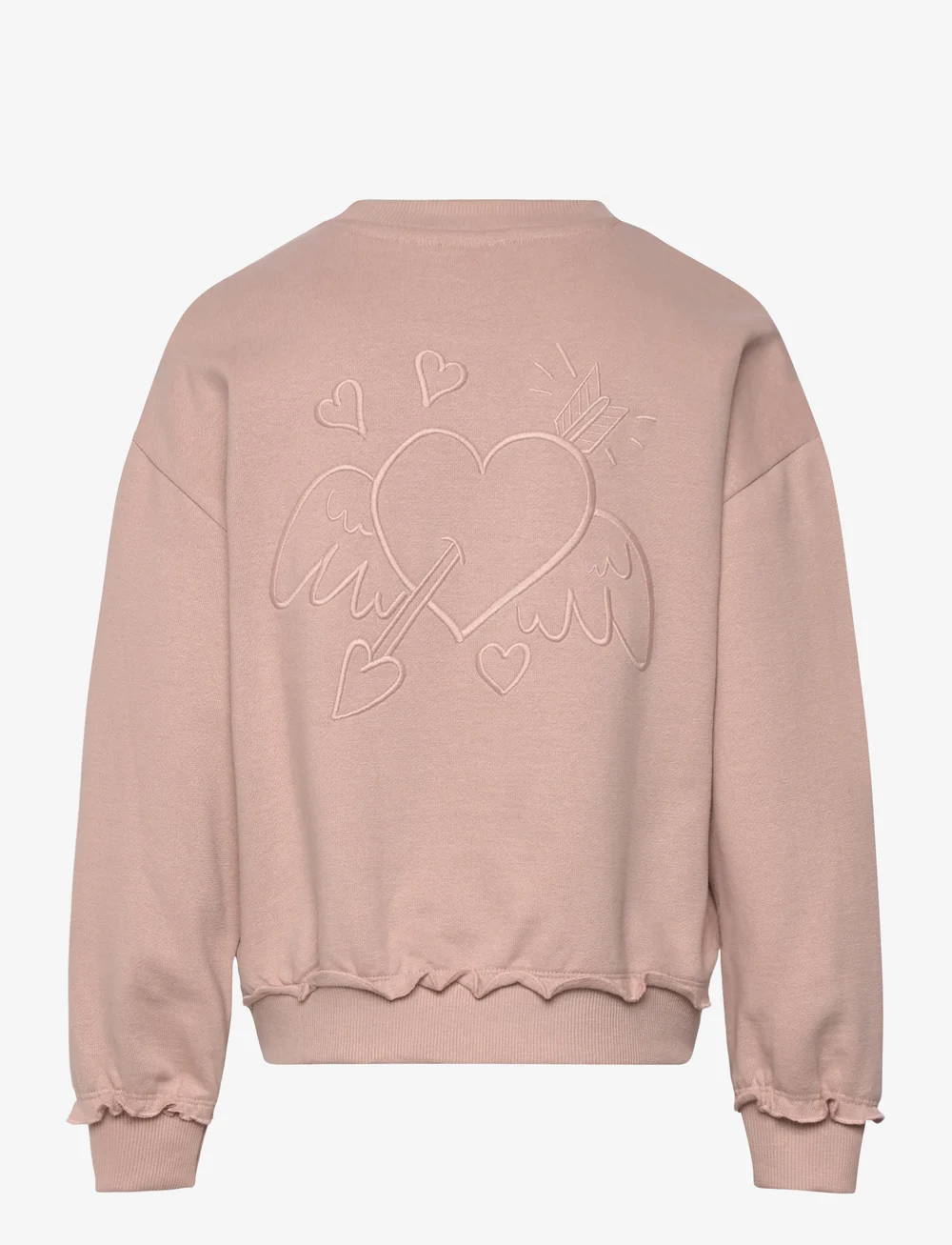 The New - TNPrimrose OS Sweatshirt - dressipluusid - adobe rose - 2