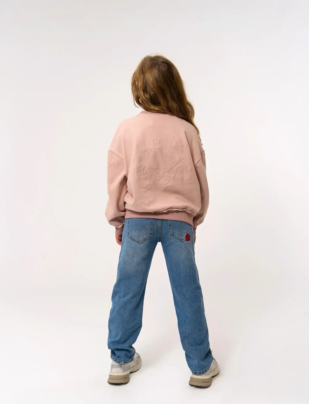 The New - TNPrimrose OS Sweatshirt - dressipluusid - adobe rose - 3