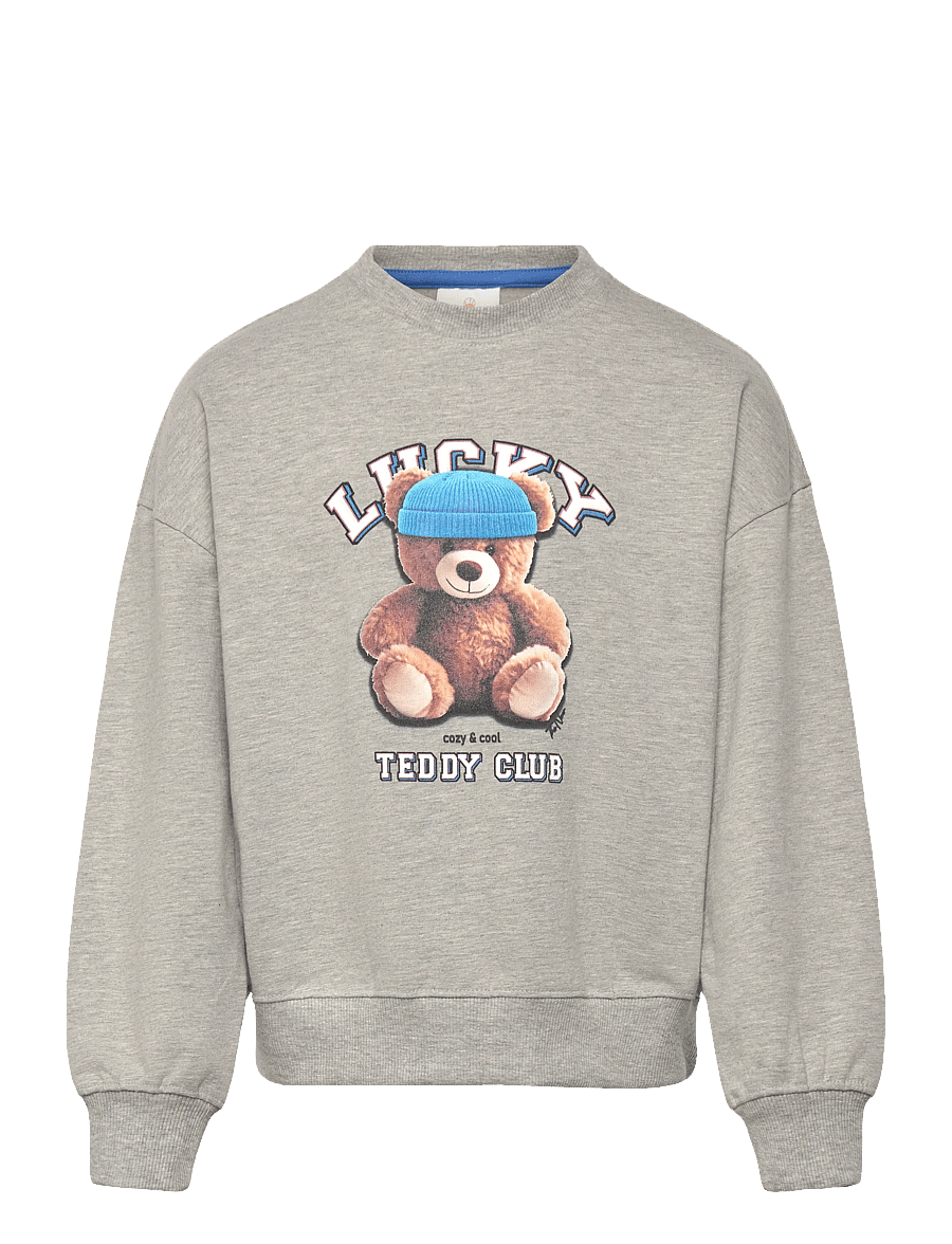 The New - TNPendra OS Sweatshirt - sweatshirts - light grey melange - 1