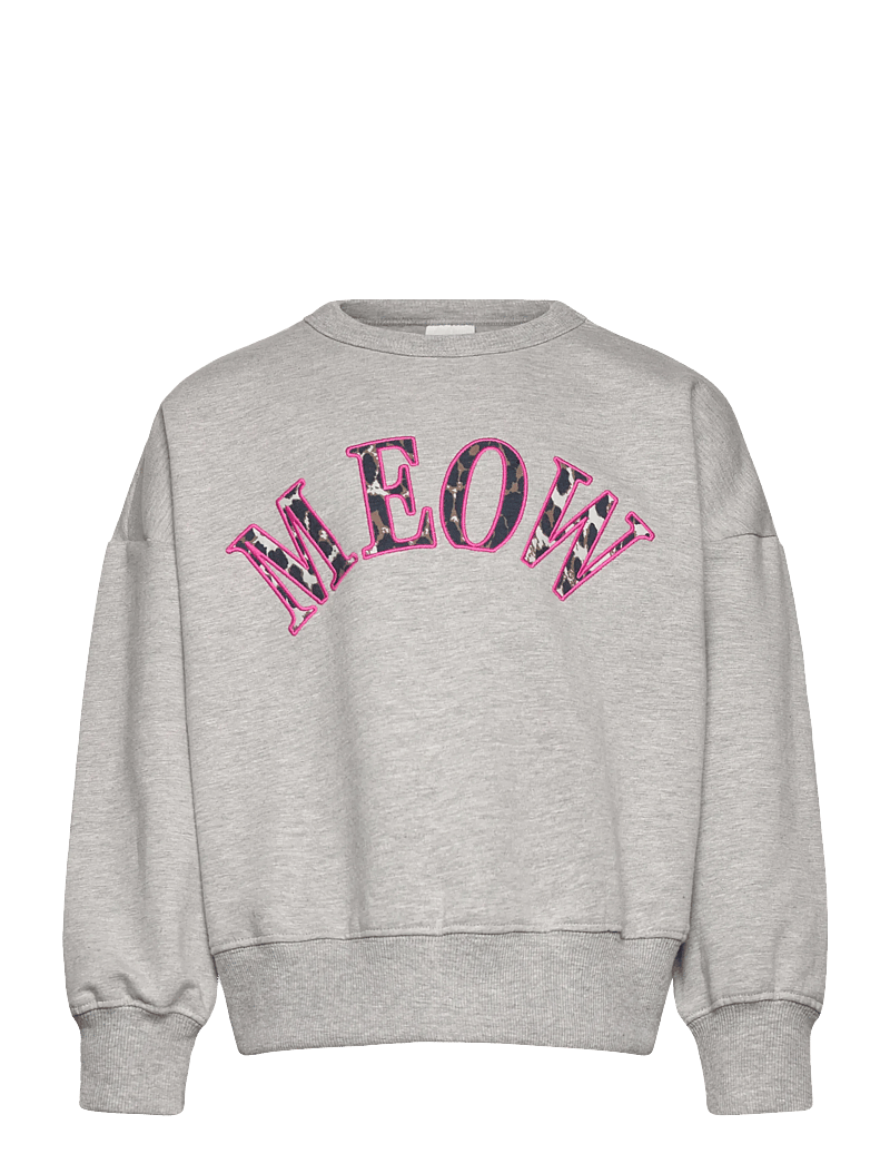 The New - TNPolina OS Sweatshirt - dressipluusid - light grey melange - 1