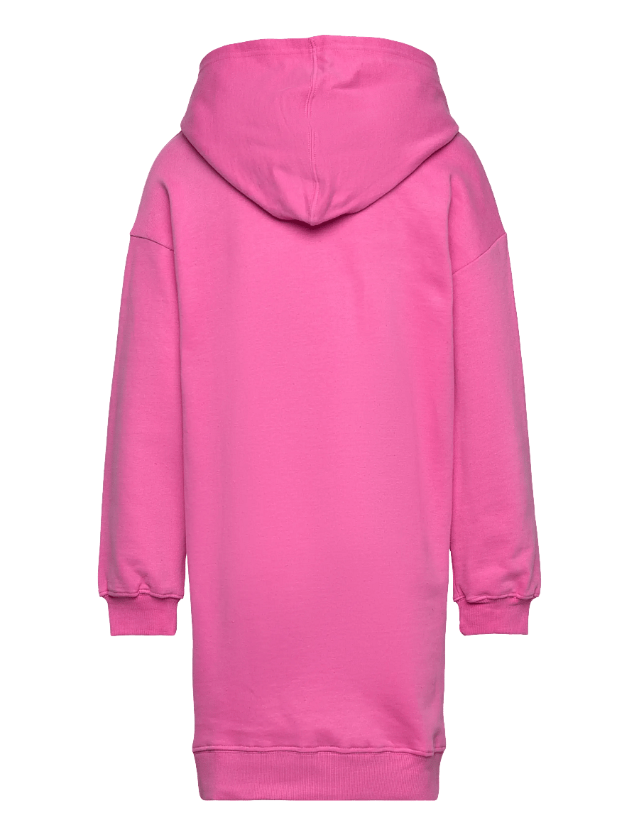 The New - TNPetrina OS Sweat Dress - langärmelige freizeitkleider - ibis rose - 2