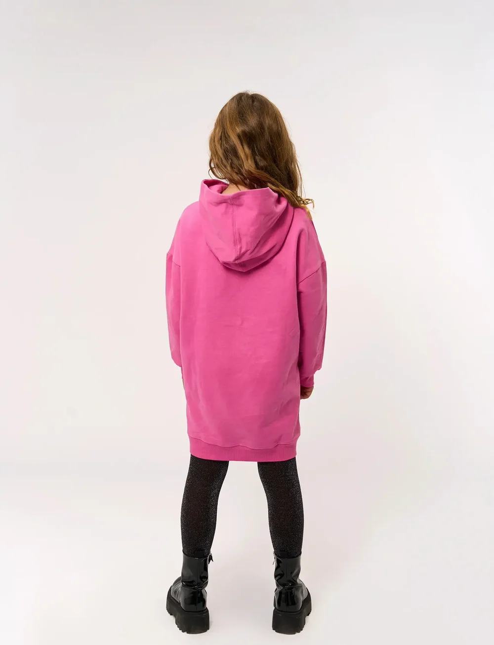 The New - TNPetrina OS Sweat Dress - langærmede hverdagskjoler - ibis rose - 3